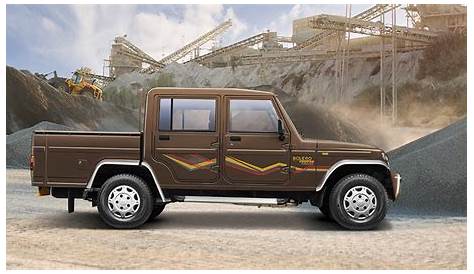 Mahindra Bolero Camper Gold VX Truck in India Bolero