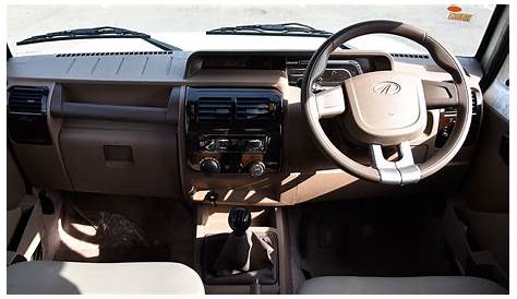 Mahindra Bolero 2016 Power+ SLE Interior Car Photos