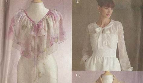 Bolero Jacket Pattern Vogue 2431 Basic Design Misses' Vintage By