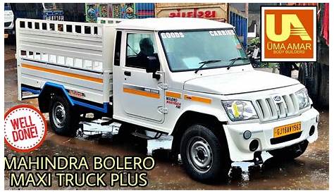 Bolero Pickup Body Work Mahindra PickUp Gallery BOLERO PIKUP