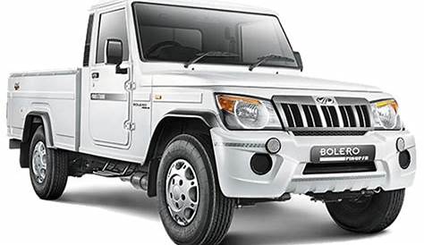 Bolero Pickup Png Images MAHINDRA & MAHINDRA VLXCRDe2WD Specifications, On