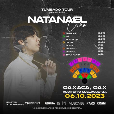 boletos para concierto de natanael cano