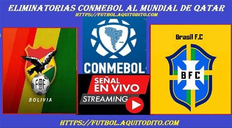 bolivia vs brasil en vivo online