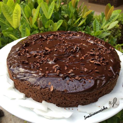 Bolo De Chocolate Coco Microondas