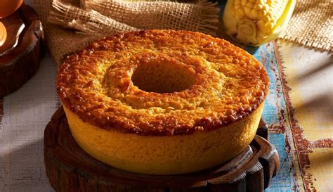 bolo de milho verde cremoso com leite condensado