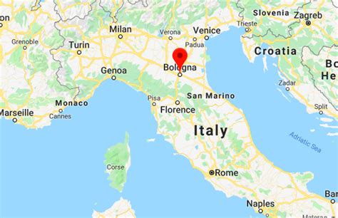 bologna italia mapa