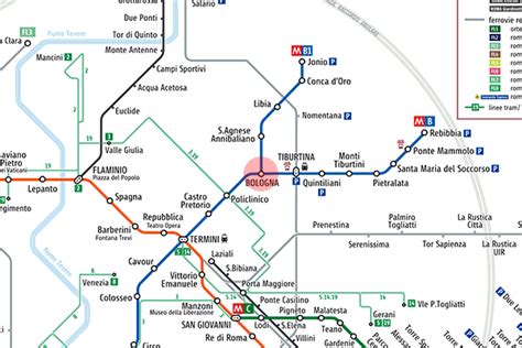 bologna italy metro map
