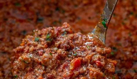 Easy Italian Bolognese Sauce delicious and aromatic