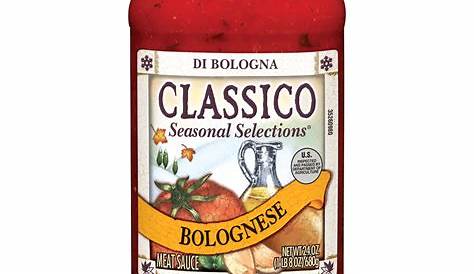 Classico Seasonal Selections Bolognese Meat Sauce 24 oz