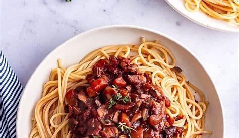 Vegan Spaghetti Bolognese An Alternative Recipe To