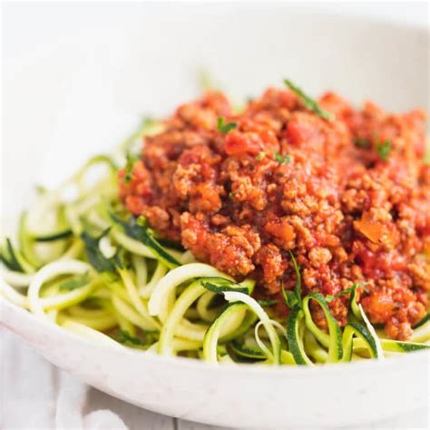 Bolognese Keto Friendly