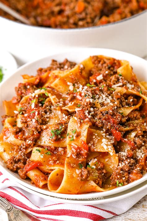 bolognese recipe with milk