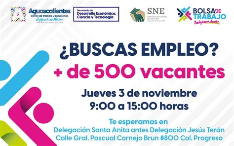 bolsa de empleo aguascalientes