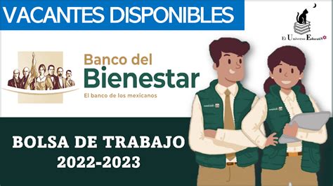 bolsa de trabajo en bienestar