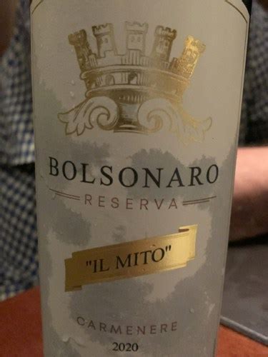 bolsonaro il mito wine