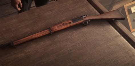 Bolt Action Rifle Red Dead 2