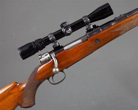 Bolt Action Rifle With Phinix Symbol 