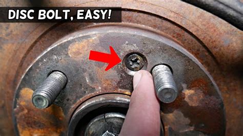 Bolt To Remove Rotor