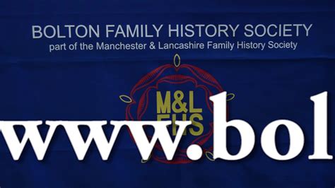 bolton family history society