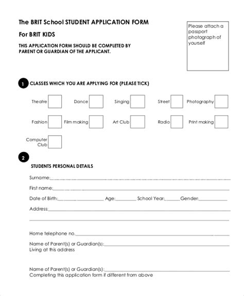 bolton school application form