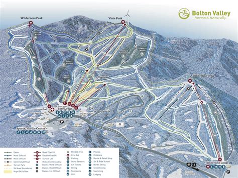 bolton ski area map