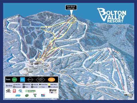 bolton ski resort map