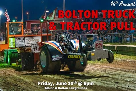 bolton tractor pull events