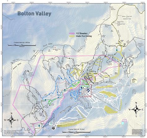 bolton valley backcountry map
