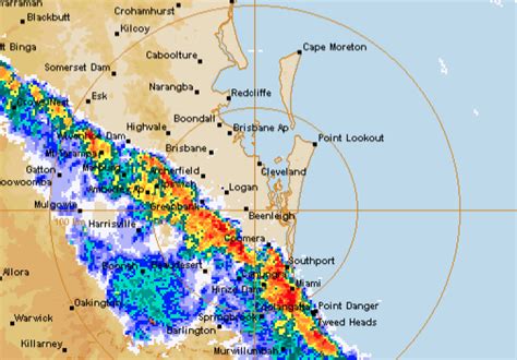 bom brisbane radar forecast