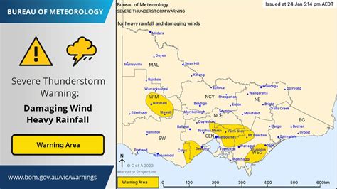 bom weather warnings victoria