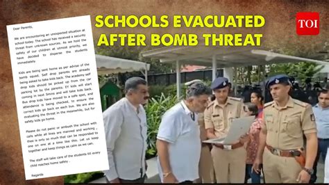 bomb threat in bangalore school list