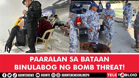 bomb threat in bataan