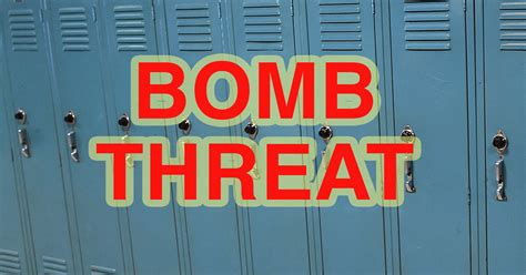 bomb threat in school