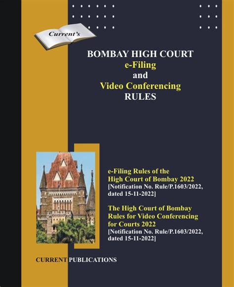 bombay high court e filing rules