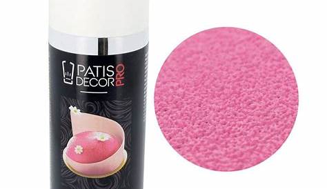 Bombe Effet Velour Spray s Pour Pâtisserie