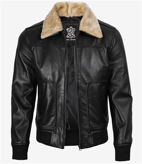 Bomber Jacket Fur Collar
