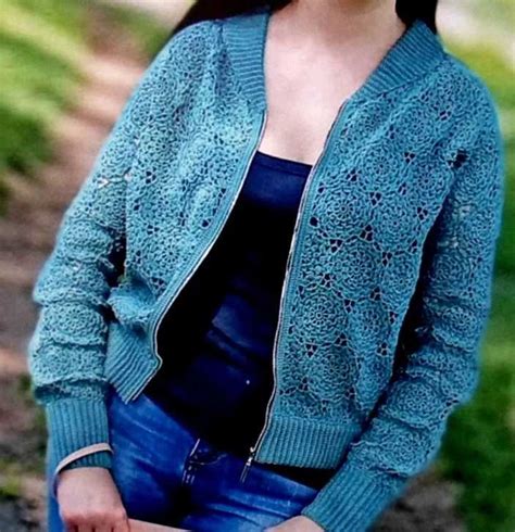 Bomber Jacket Knitting Pattern