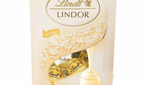 Lindt Lindor 500g de bombones de chocolate blanco