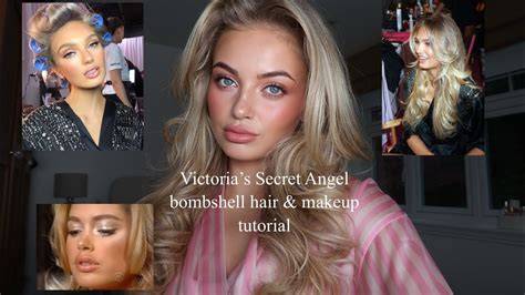 A woman with bombshell hair and makeup