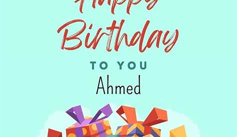 Bon Anniversaire Ahmed HAPPY BIRTHDAY Poster Omar Keep CalmoMatic