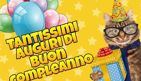 Buon Compleanno means Happy Birthday in Italian Happy