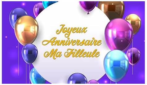 Bon Anniversaire Filleule Jacqui Chieko