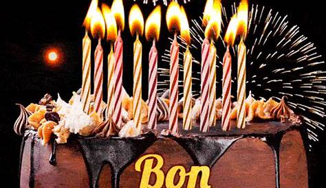 Joyeux anniversaire gif animé musique 22 » GIF Images Download