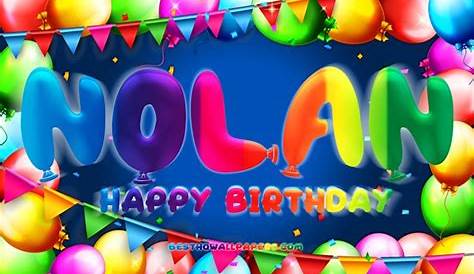 Happy Birthday Nolan Lovely Animated GIF — Download on