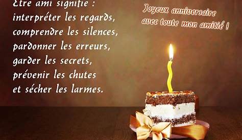 Bon Anniversaire Texte Amitie Les Meilleures Idées De s D'anniversaire Pour Une Amie