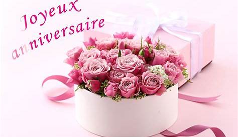 Happy Birthday in French Joyeux Anniversaire Vector 147846