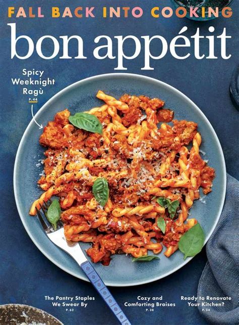 Oneyear subscription to Bon Appetit for 4.95 through tomorrow (5/14