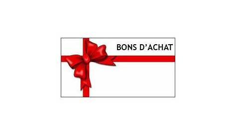 Carte cadeau / bon d'achat