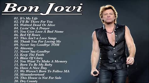 bon jovi greatest hits lyrics
