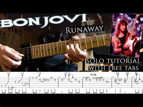 bon jovi runaway guitar lesson
